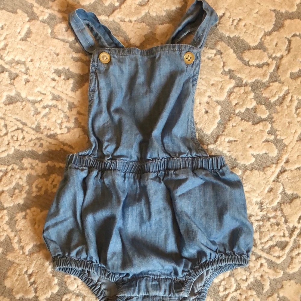 Old Navy Denim Overall bubble Romper